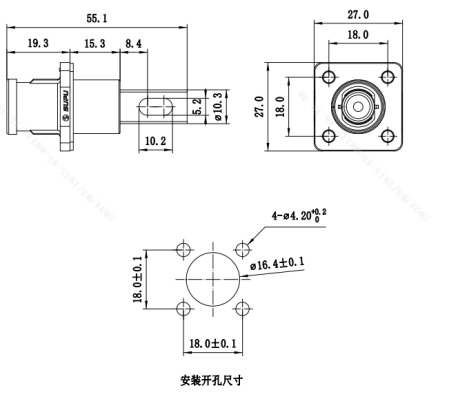 儲能連接器IP67 ESF-RS100A16BL