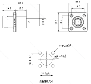 儲能連接器IP67 ESF-RS100A16YC