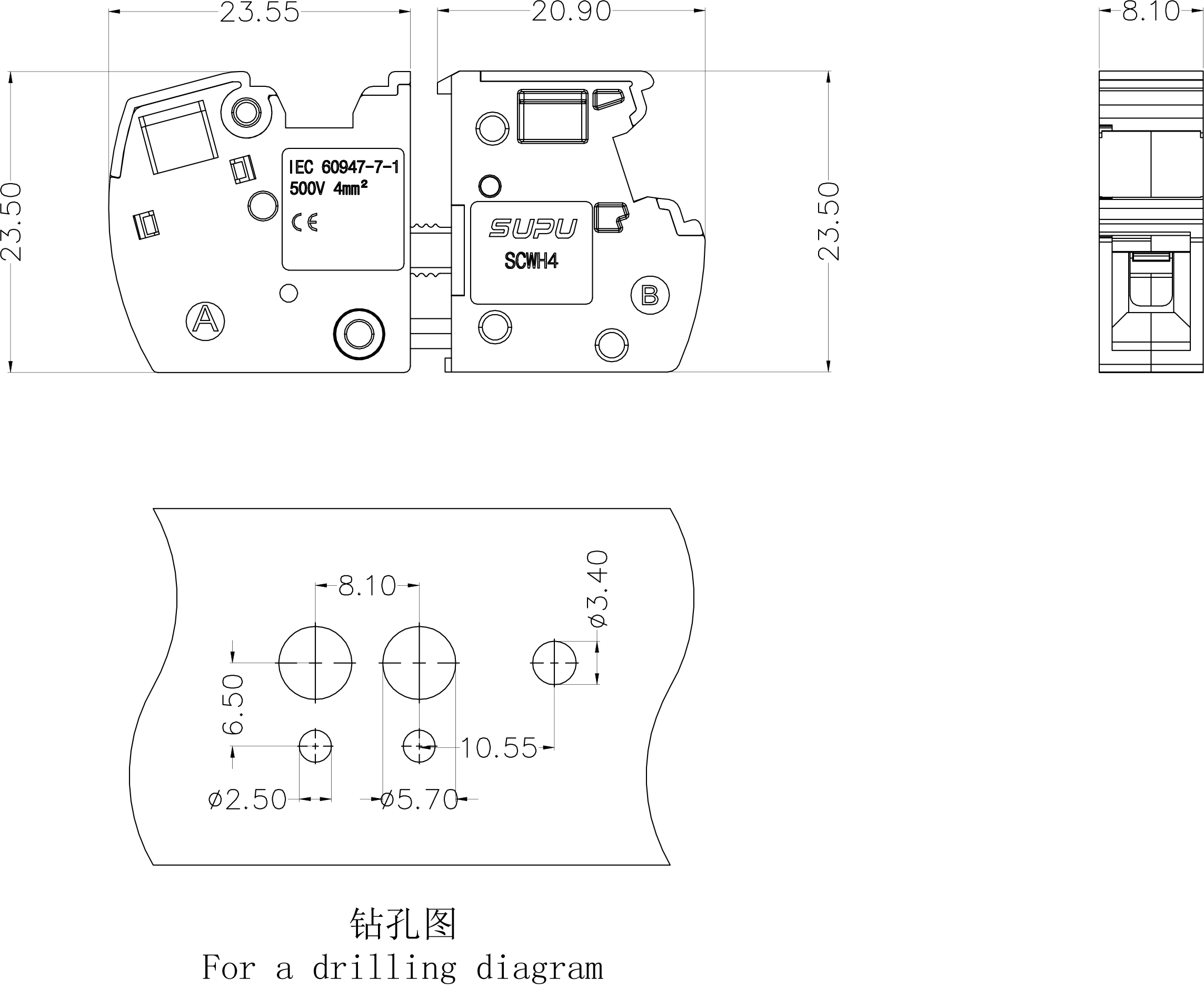 穿墻接線端子 SCWH4